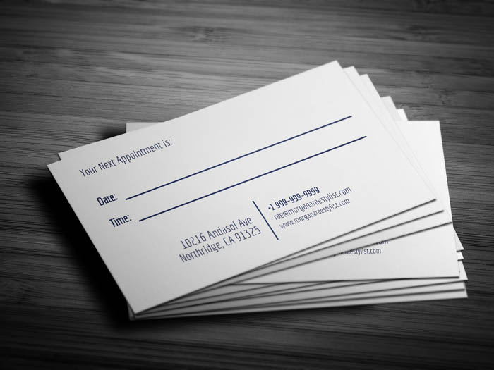 Free Vintage Hair Stylist Business Card Template