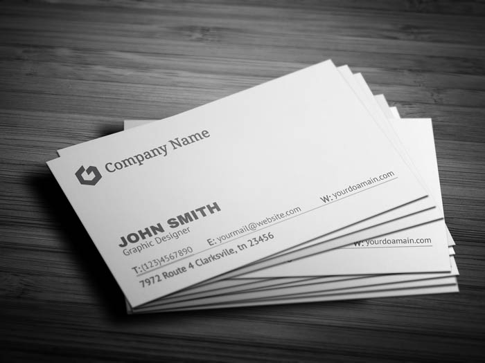 Free Consultant Business Card Template